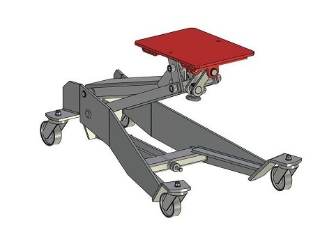 Подъемник для снятия и установки агрегатов универсальный без оснастки и гидронасоса 1т. Gallax GLX 420001