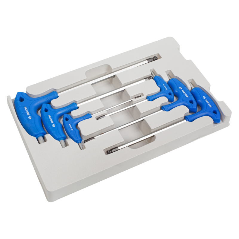 KING TONY Набор Г-образных шестигранников 3-8 мм, 6 предметов  22106MR