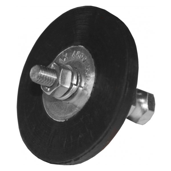 Щетка ROSSVIK обрезиненная с быстросъемом, 50х6мм  BR.50.C.