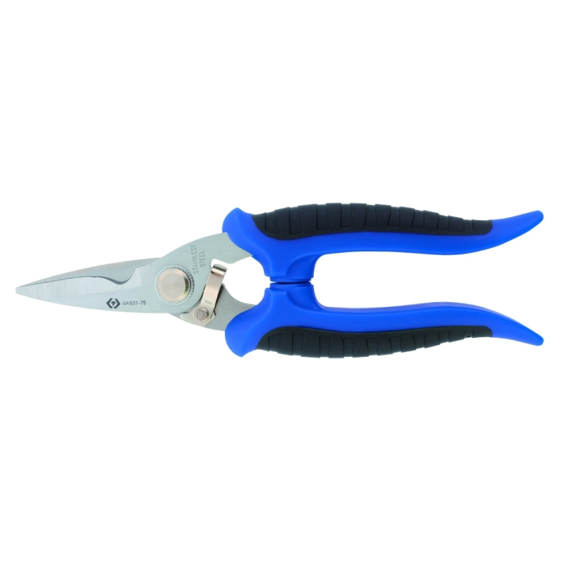 KING TONY Ножницы электрика для резки проводов, 185 мм 6AB31-75