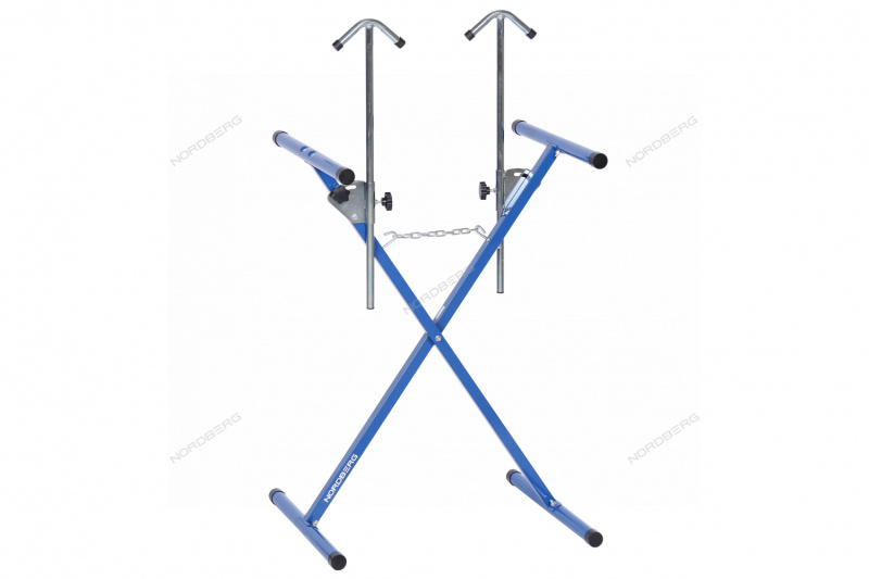 Стенд для покраски деталей Х-образный с регулируемыми держателями NORDBERG S3E