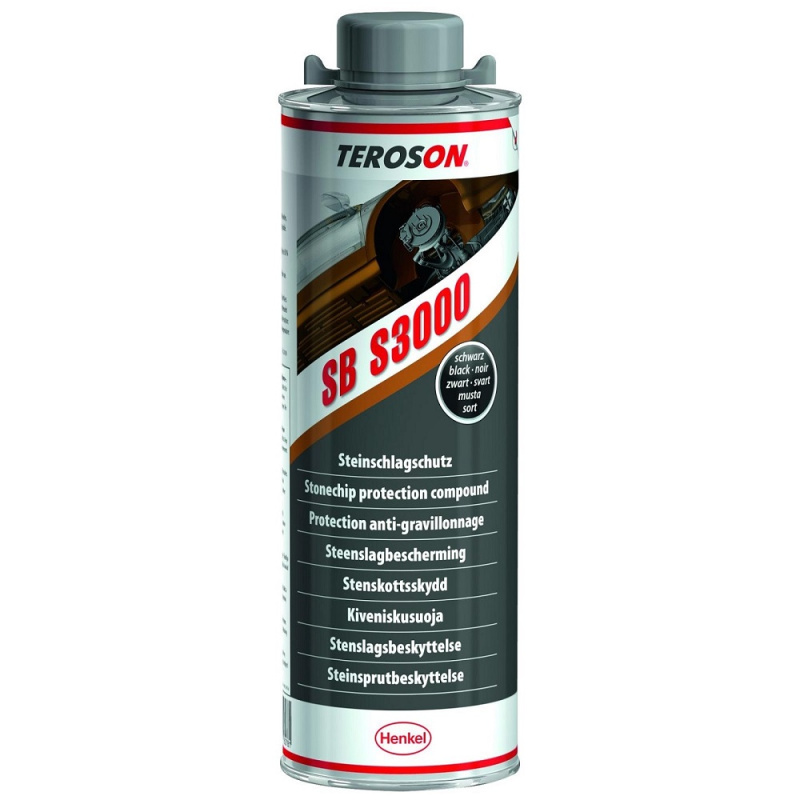Антигравий для защиты порогов от щебня (черный) TEROSON SB S3000 1L  767199