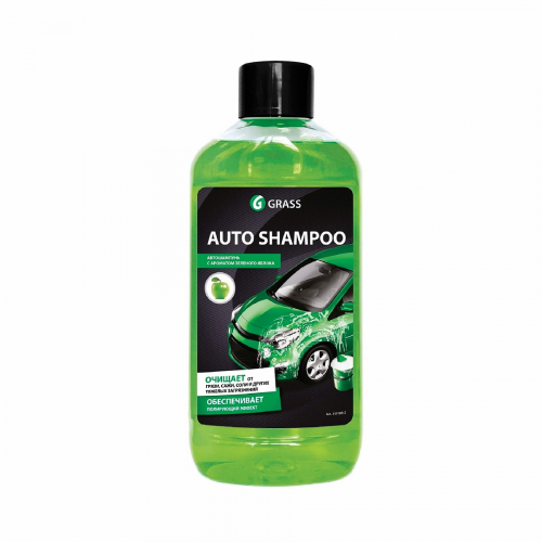 Моющее средство "Auto Shampoo" с ароматом яблока (флакон 500 мл)