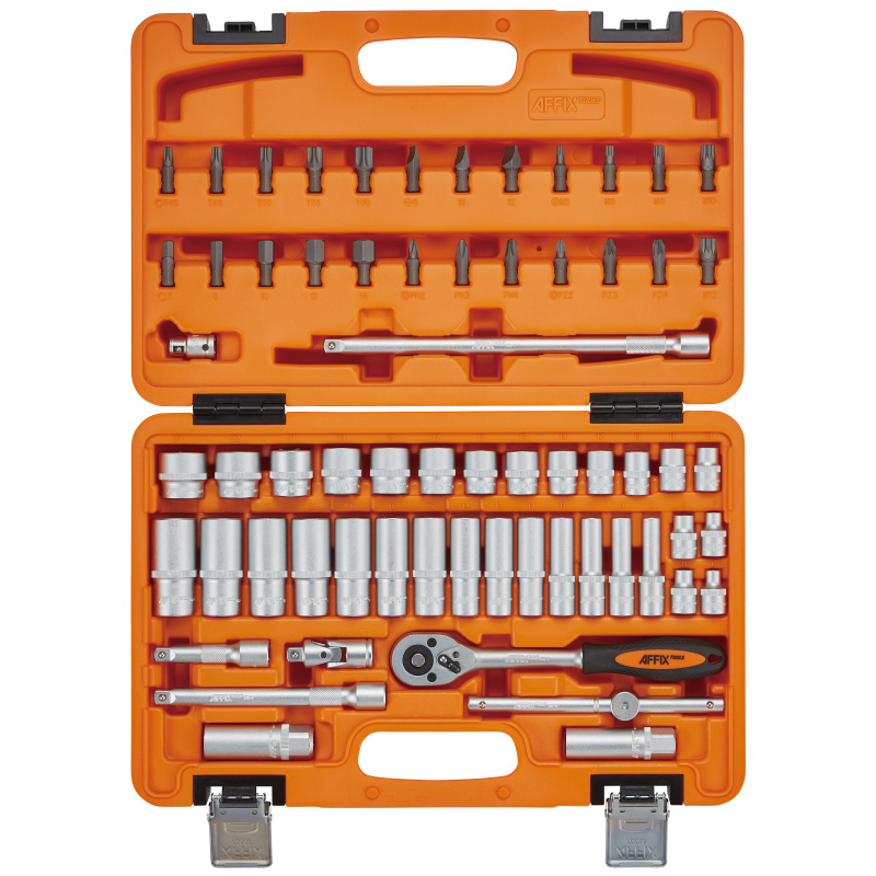 AFFIX Набор инструментов универсальный, 64 предмета AF01064C