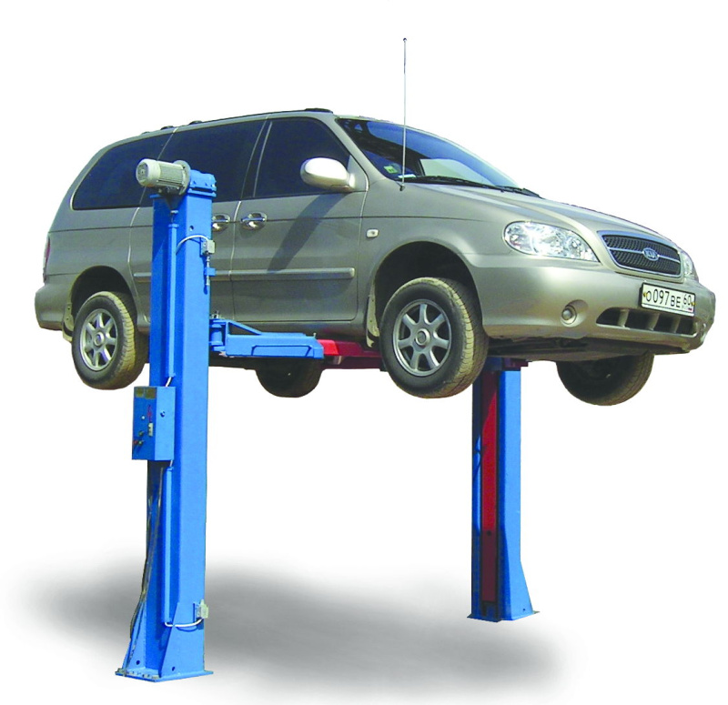 Подъемник двухстоечный г/п 5 т электромеханический с нижней с-й Автоспецоборудование ПЛД-5 по ТЗ