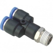 Фитинг Pegas SPY06-02 Y-образный трубка 6мм резьба 1/4 5703