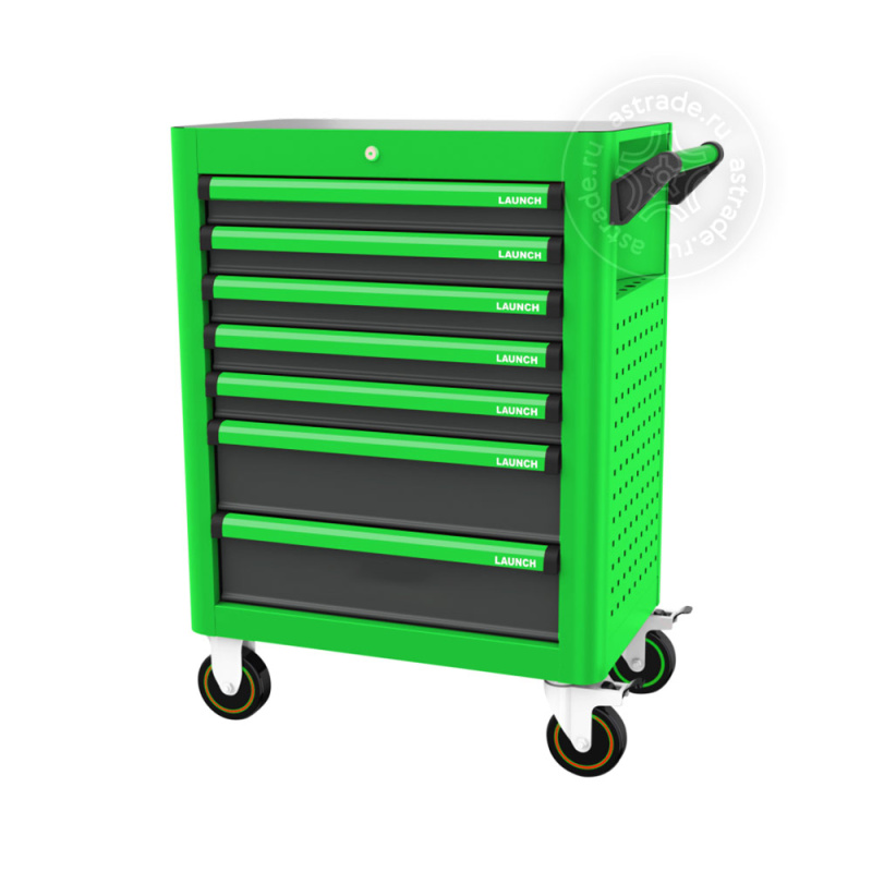 Набор для технического обслуживания электромобилей в тележке Launch TTH-84