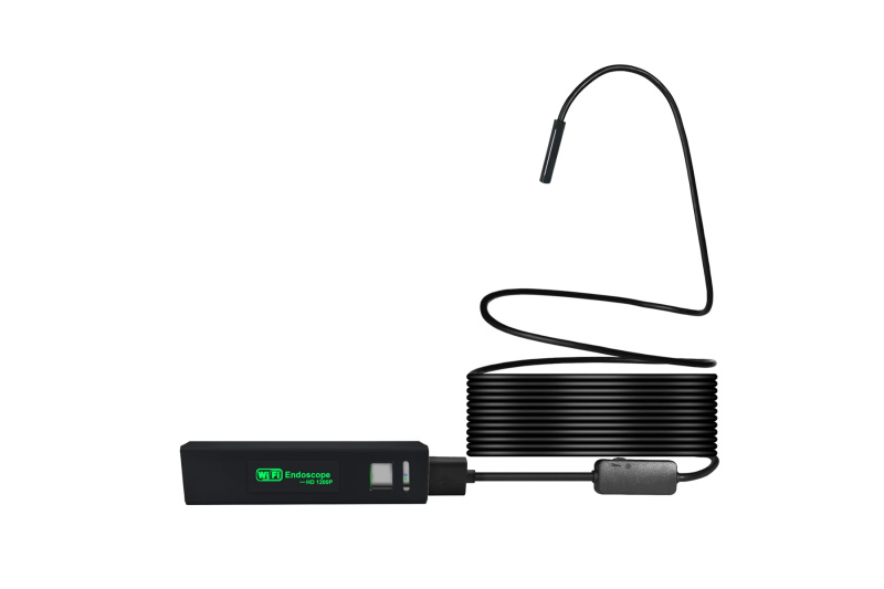 Видеоэндоскоп WIFI, 2Мп, 1600x1200, 3.5м, 8мм зонд iCartool IC-V110A