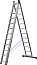 Лестница универсальная, трехсекционная со стабилизатором, 12 ступеней СИБИН 38833-12