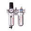 KING TONY Фильтр влагоотделитель с редуктором и лубрикатор 3/8 дюйма, 2500 л/мин, 10 бар 799A0-33C